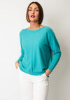 d.e.c.k by Decollage One Size Lightweight Jumper, Aqua