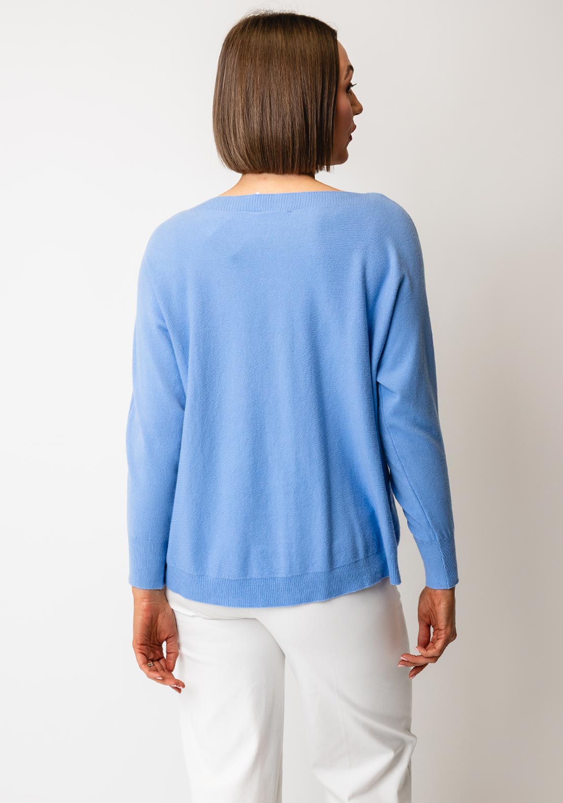 d.e.c.k by Decollage One Size Lightweight Jumper, Blue