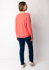 d.e.c.k by Decollage One Size Lightweight Jumper, Coral