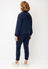 d.e.c.k By Decollage Hooded Button Up Jacket, Navy