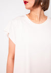D.E.C.K By Decollage Short Sleeve T Shirt, Cream