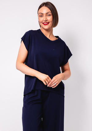 D.E.C.K By Decollage Short Sleeve T Shirt, Navy