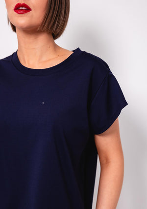 D.E.C.K By Decollage Short Sleeve T Shirt, Navy