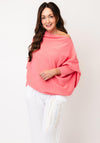 d.e.c.k by Decollage One Sized Draped Jumper, Coral