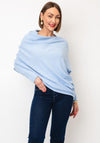 D.E.C.K By Decollage One Size Asymmetric Jumper, Sky Blue