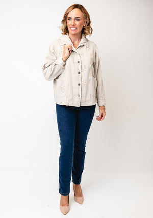 DECOLLAGE DECK HOODED JACKET