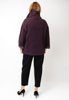 D.E.C.K by Decollage One Size Cotton Jacket, Purple