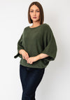 d.e.c.k By Decollage One Size Short Sleeve Jumper, Dark Green