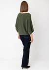 d.e.c.k By Decollage One Size Short Sleeve Jumper, Dark Green