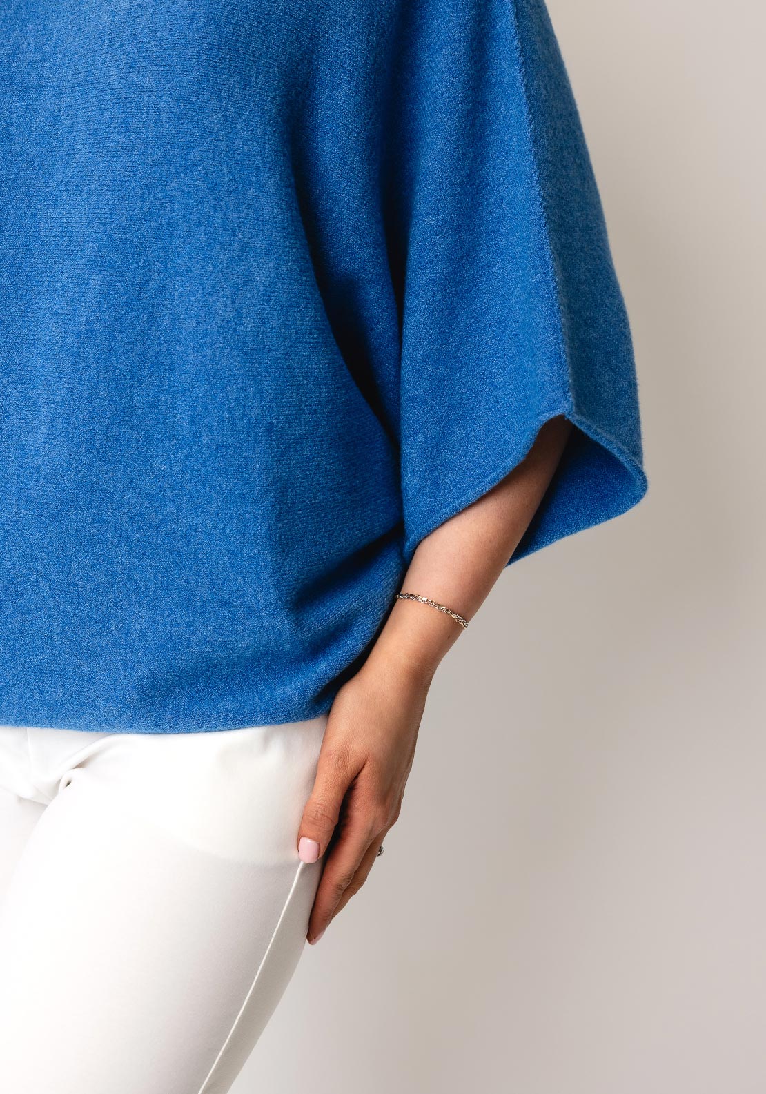 d.e.c.k by Decollage One Size Short Sleeve Jumper, Blue