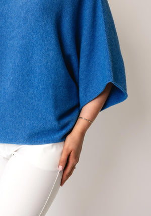 d.e.c.k by Decollage One Size Short Sleeve Jumper, Blue