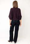 d.e.c.k By Decollage One Size Short Sleeve Jumper, Purple