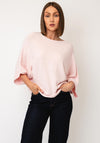 d.e.c.k By Decollage One Size Short Sleeve Jumper, Light Pink
