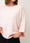 d.e.c.k By Decollage One Size Short Sleeve Jumper, Light Pink
