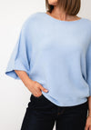 d.e.c.k By Decollage One Size Short Sleeve Jumper, Light Blue