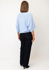 d.e.c.k By Decollage One Size Short Sleeve Jumper, Light Blue
