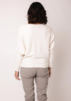 D.e.c.k by Decollage Ribbed Knit Jumper, Cream