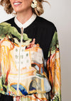 d.e.c.k by Decollage One Size Graphic Jacket, Black