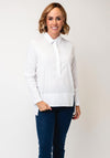 d.e.c.k By Decollage Half Black Shirt, White
