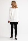 D.E.C.K By Decollage One Size Roll Neck Sweater, Cream