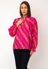 d.e.c.k By Decollage Floral Print Blouse, Pink Multi