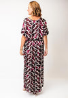 d.e.c.k by Decollage One Size Printed Top, Wine