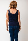 d.e.c.k. by Decollage Pia Vest Top, Navy