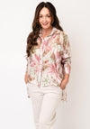 d.e.c.k by Decollage One Size Floral Shirt, Beige