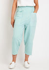 D.E.C.K. By Decollage Harlem Casual Utility Trousers, Aqua