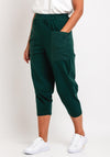 D.E.C.K. By Decollage Harlem Casual Utility Trousers, Forest Green