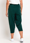 D.E.C.K. By Decollage Harlem Casual Utility Trousers, Forest Green