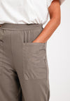 D.E.C.K. By Decollage Harlem Casual Utility Trousers, Taupe