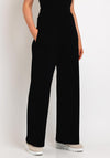 D.e.c.k by Decollage Wide Leg Trouser, Black