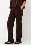 d.e.c.k By Decollage Straight Leg Trousers, Brown