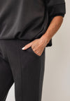d.e.c.k By Decollage Straight Leg Joggers, Charcoal Grey