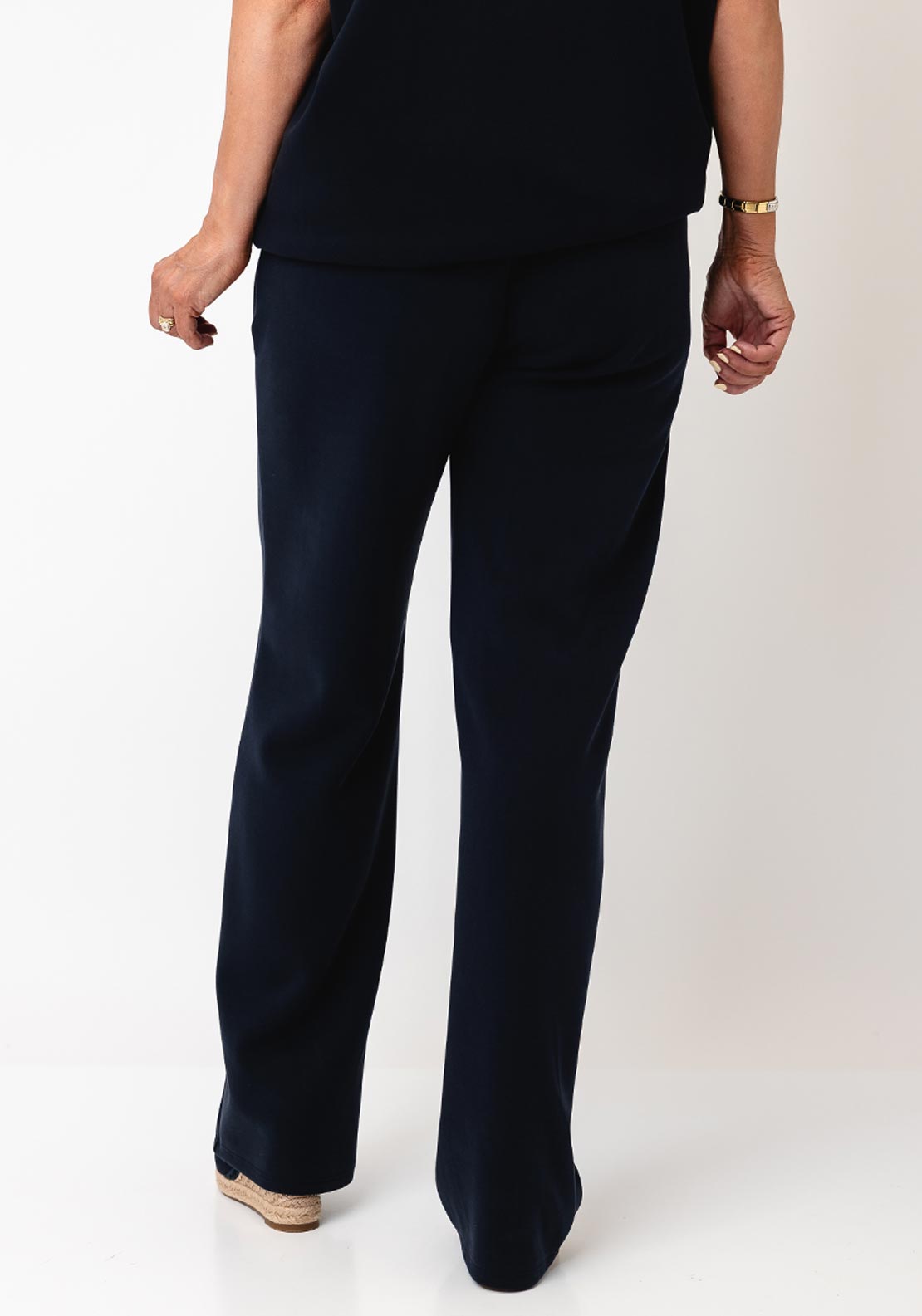 d.e.c.k By Decollage Straight Leg Joggers, Navy