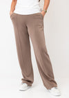 d.e.c.k. By Decollage Basic Straight Leg Trousers, Taupe