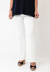 d.e.c.k By Decollage Straight Leg Joggers, White