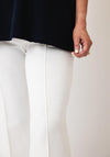 d.e.c.k By Decollage Straight Leg Joggers, White