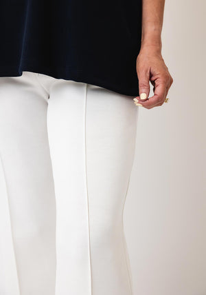 d.e.c.k By Decollage Straight Leg Joggers, White