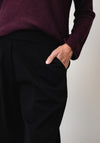 D.E.C.K by Decollage Barrel Trousers, Black