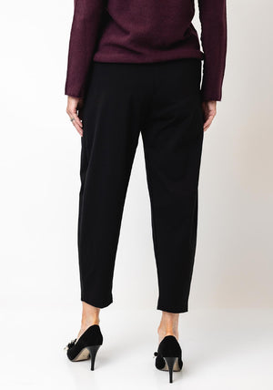 D.E.C.K by Decollage Barrel Trousers, Black