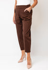 D.E.C.K by Decollage Barrel Trousers, Brown