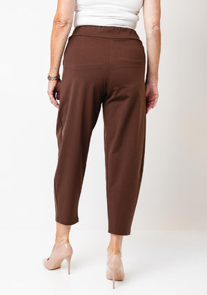 D.E.C.K by Decollage Barrel Trousers, Brown