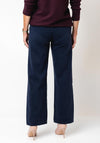 D.E.C.K By Decollage Wide Leg Jeans, Navy