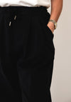 d.e.c.k By Decollage Wide Leg Joggers, Black