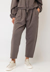 d.e.c.k By Decollage Wide Leg Joggers, Taupe
