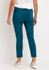 D.E.C.K by Decollage Drawstring Waist Slim Leg Trouser, Teal