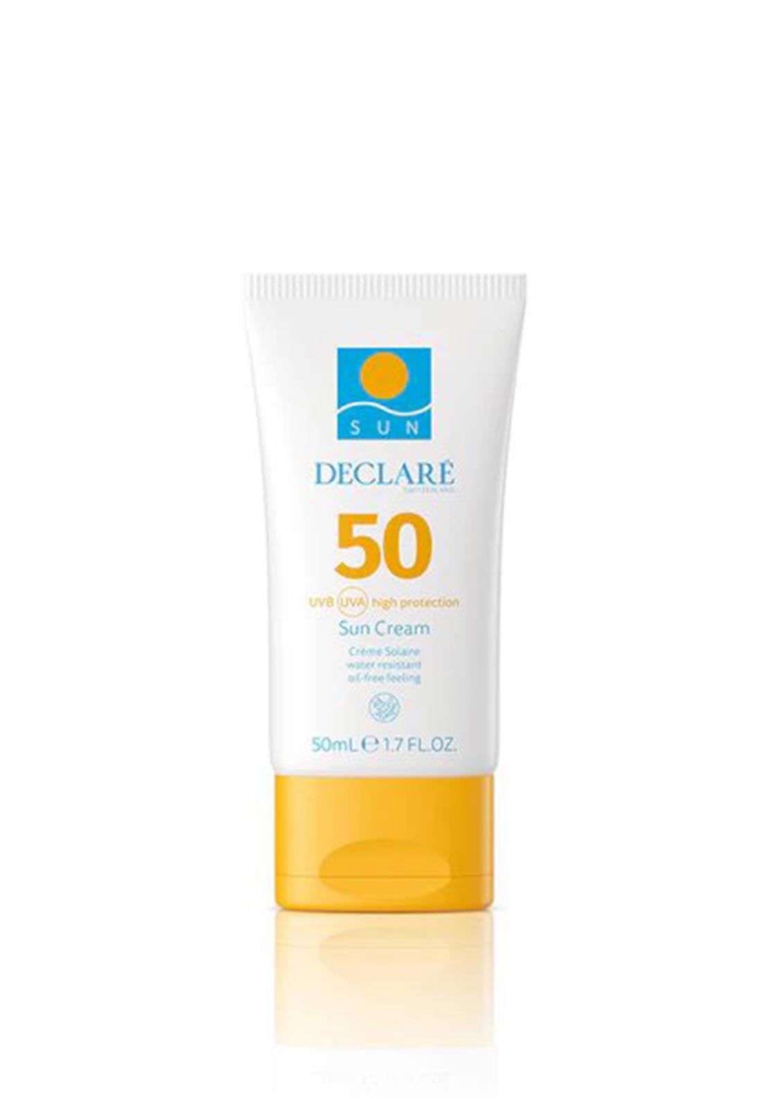 Declare Travel Size SPF 50 Sun Cream, 50ml