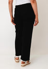 d.e.c.k By Decollage Straight Leg Joggers, Black